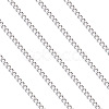 Aluminium Curb Chains X-CHA-T001-19S-4