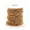 PVD Vacuum Plating 304 Stainless Steel Cuban Link Chains CHS-K016-03A-G-2