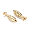 Brass Beads KK-C223-13G-3