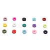 15 Colors Handmade Polymer Clay Beads CLAY-JP0001-04-4mm-2
