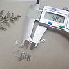 Non-Tarnish 316 Surgical Stainless Steel Chain Tabs STAS-L236-04B-2