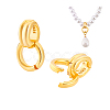 2Pcs 925 Sterling Silver Twister Clasps FIND-PH0026-17B-G-6