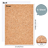 Cork Self-adhesive Wall Decorate DIY-BC0004-87-2
