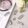 Tarnish Resistant 304 Stainless Steel Bayonet Clasps X-STAS-F131-22P-6