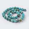 Natural Magnesite Beads Strands TURQ-K004-05-10mm-2