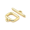 Brass Toggle Clasps KK-G416-67G-3