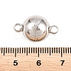 304 Stainless Steel Magnetic Clasps STAS-P452-03D-P-3