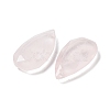 Natural Rose Quartz Faceted Pendants X-G-D082-01G-2