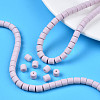 Handmade Polymer Clay Bead Strands CLAY-ZX006-01-48-7