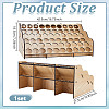 MDF Pigment Organizer Holder Riser Display Racks AJEW-WH0606-86A-2