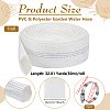 1 Roll PVC & Polyester Garden Water Hose AJEW-BC0011-18A-2