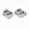 Tarnish Resistant 304 Stainless Steel Pendants STAS-T041-10-S-2