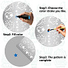 Stainless Steel Cutting Dies Stencils DIY-WH0238-152-4