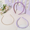 Elegant Cloth Hair Bands AJEW-WH20033-045B-3