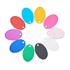 Pet Aluminium Pendants ALUM-CJ0001-09-3