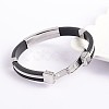 Trendy PU Leather Cord Bracelets BJEW-E260-14A-2
