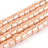 Opaque Glass Bead Strands GLAA-N047-09-D02-1