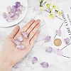 AHANDMAKER Natural Amethyst Pendants G-GA0001-39-3