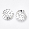 Iron Finger Ring/Brooch Sieve Findings X-IFIN-T007-46P-NF-2