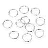 Platinum Plated Brass Open Jump Rings X-JRC10mm-NF-2