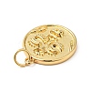 Rack Plating Brass Pendants KK-H431-52G-3