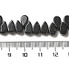 Natural Black Mahogany Obsidian Beads Strands G-B064-B53-5