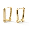 Brass Huggie Hoop Earrings EJEW-A056-32G-1