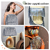 Polyester Fringe Trimmings OCOR-WH0086-09A-7