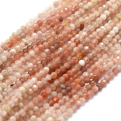 Natural Strawberry Quartz Beads Strands G-D0013-08-1