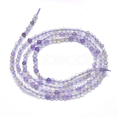 Natural Ametrine Beads Strands G-P438-C07-2mm-1