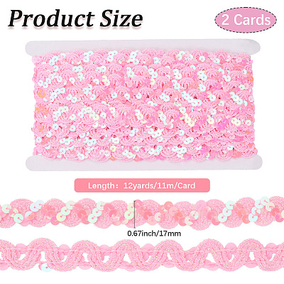 22M Polyester Paillette Beads OCOR-CY0002-20-1