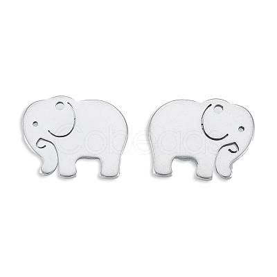 Non-Tarnish 201 Stainless Steel Charms STAS-N098-126P-1