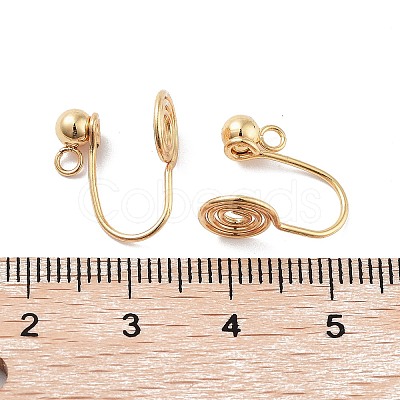 304 Stainless Steel Ear Cuff Findings STAS-H216-02G-1