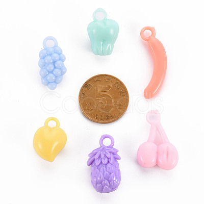 Opaque Acrylic Beads X-TACR-S154-45D-1
