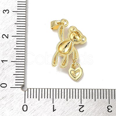 Brass Pendants KK-D235-14G-1