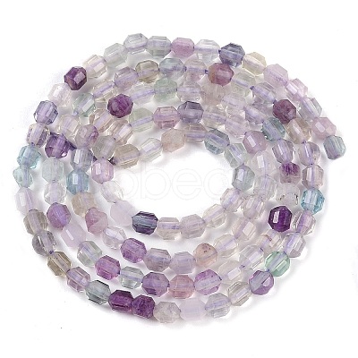 Natural Fluorite Beads Strands G-O201B-101A-1