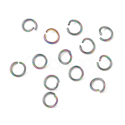 304 Stainless Steel Open Jump Rings STAS-Z150-01C-RC-1