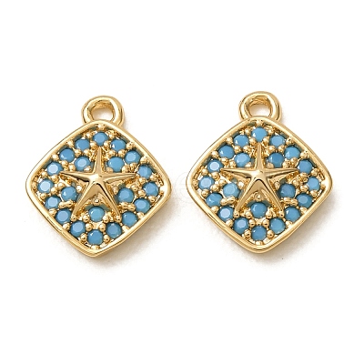 Synthetic Turquoise Pendants GG-CBAE681-23G-1