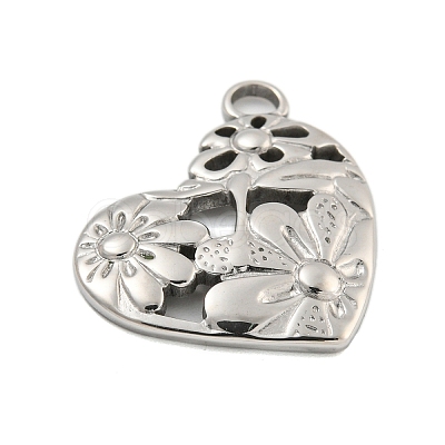 Non-Tarnish 304 Stainless Steel Pendants STAS-L080-022P-1