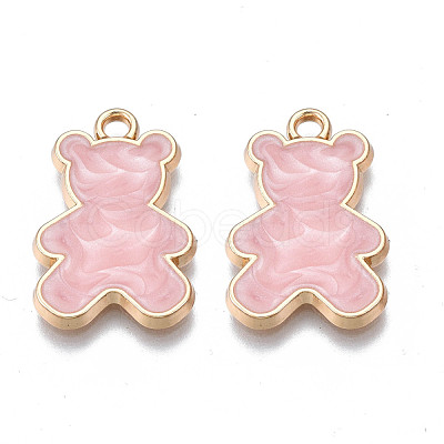 Alloy Enamel Pendants PALLOY-N170-018B-NR-1