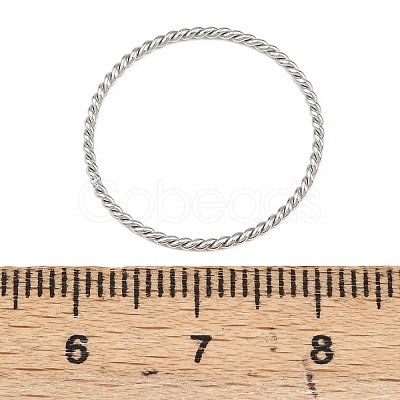304 Stainless Steel Finger Rings for Women RJEW-K301-08C-P-1