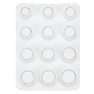 12Pcs ABS Plastic Jewelry Measuring Tool Sets TOOL-ME0001-06-1