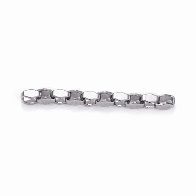 Non-Tarnish 304 Stainless Steel Venetian Chains CHS-E019-07P-1