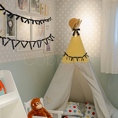 2 Styles Cloth Bowknot Banners AJEW-SP0002-70E-1