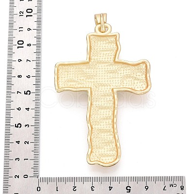 Alloy Pave Resin Big Pendants X-PALLOY-N179-72MG-1