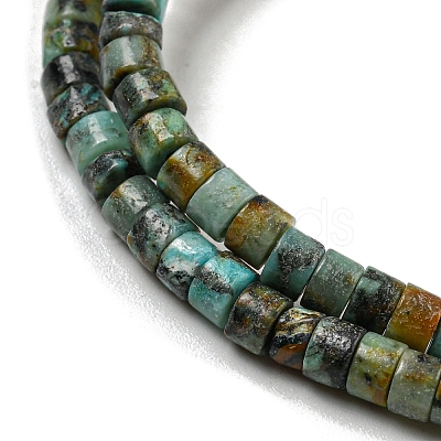 Natural African Turquoise(Jasper) Beads Strands X-G-C084-D03-02-1
