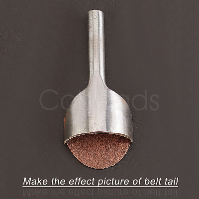 2 Pcs 2 Styles 45# Steel Leathercraft Tool TOOL-GA0001-30P-1