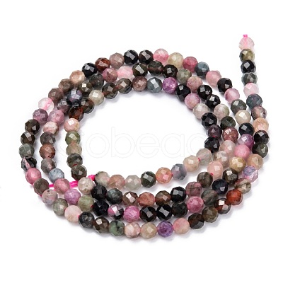 Natural Tourmaline Beads Strands G-K185-14B-1