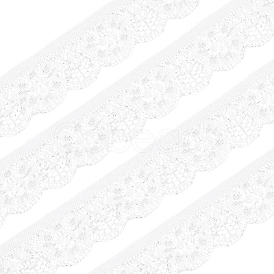 Guipure Stretch Lace Trim SRIB-WH0011-009B-1