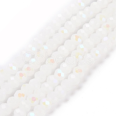 Electroplate Glass Beads Strands EGLA-A034-J3mm-L08-1